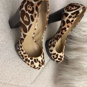 Leopard Print Women's Heels